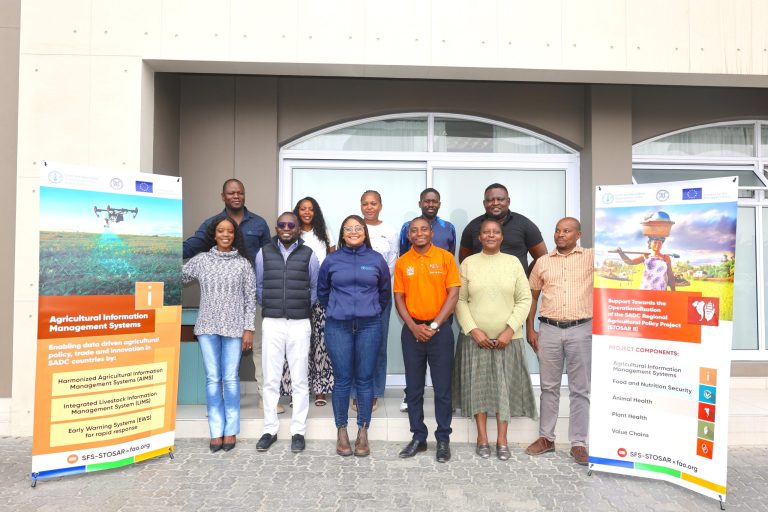 FAO, MAFWLR Convene SADC AIMS Workshop to Strengthen Agricultural Data and Evidence-Based Policy