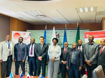 FAO, MAFWLR and Japan Launch US$2.9 Million Project to Boost Drought Resilience in Farming Communities