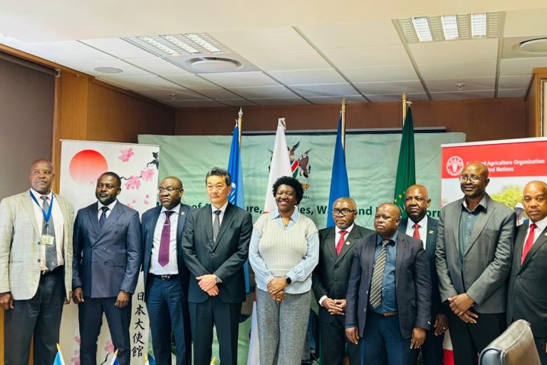 FAO, MAFWLR and Japan Launch US$2.9 Million Project to Boost Drought Resilience in Farming Communities